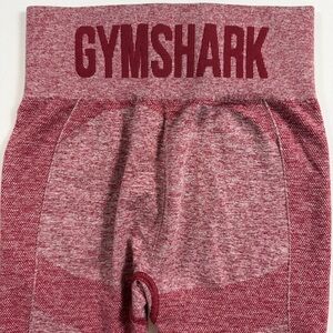GYMSHARK Seamless High-Waisted Leggings S – Burgundy Marl | Sculpting Athleisure